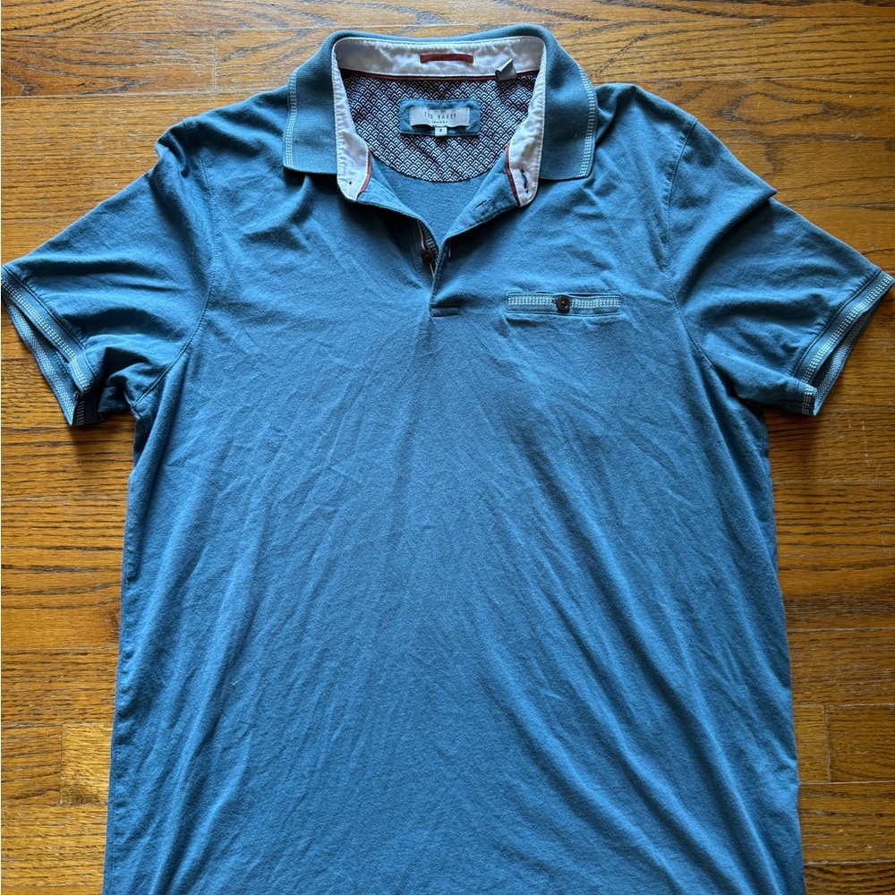 Ted Baker Teal Polo Shirt